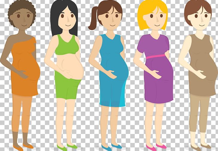 Pregnancy Woman Illustration PNG, Clipart, Arm, Business Woman, Cartoon, Child, Conversation Free PNG Download