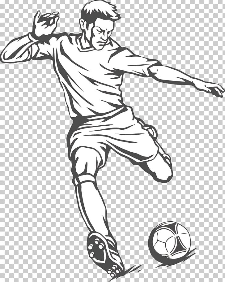 Football Player Kick PNG, Clipart, Arm, Ball, Encapsulated Postscript, Fictional Character, Football Player Free PNG Download