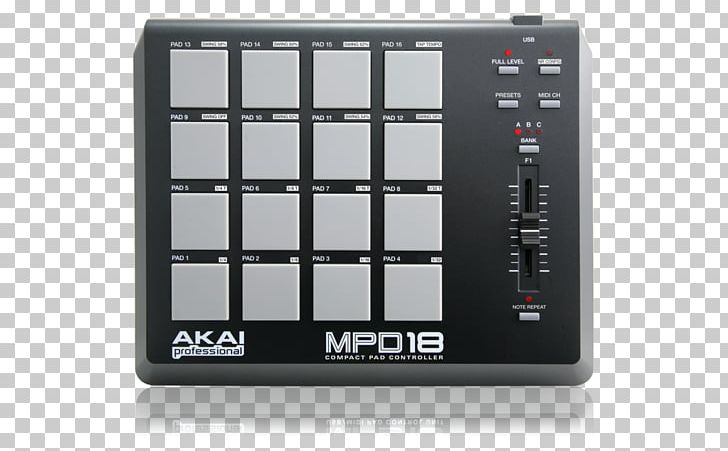 Akai MPD18 Akai MPC MIDI Controllers Akai Professional MPK Mini MKII PNG, Clipart, Ableton Live, Akai, Akai Mpc, Akai Mpd, Akai Mpd32 Free PNG Download