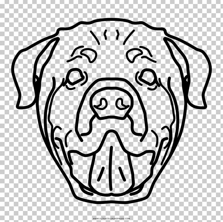 Dog Breed Puppy Rottweiler Snout Drawing PNG, Clipart, Animals, Area, Black, Black And White, Border Collie Free PNG Download