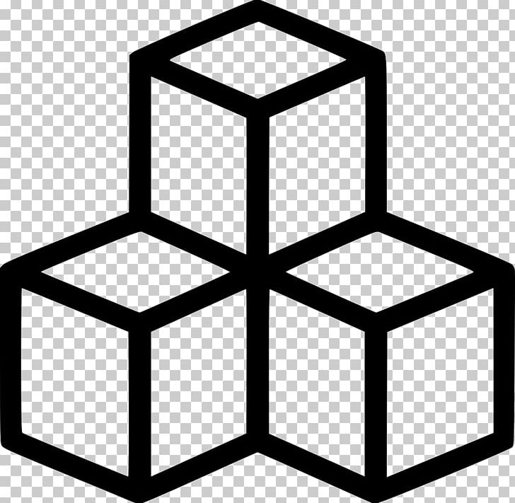 Computer Icons Sugar Cubes Icon Design PNG, Clipart, Angle, Art, Artwork, Black And White, Box Free PNG Download