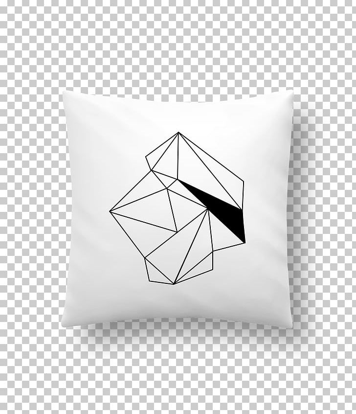 Cushion White Geometry Triangle PNG, Clipart, Angle, Black And White, Cushion, Geometry, Line Free PNG Download