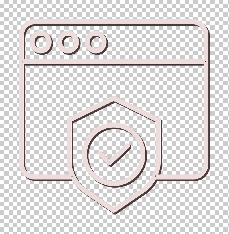 Shield Icon Seo And Web Icon Cyber Icon PNG, Clipart, Cyber Icon, Line, Seo And Web Icon, Shield Icon, Square Free PNG Download