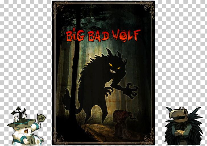 Big Bad Wolf Little Red Riding Hood Gray Wolf Animal Poster PNG, Clipart, Animal, Big Bad Wolf, Fauna, Gray Wolf, Legendary Creature Free PNG Download