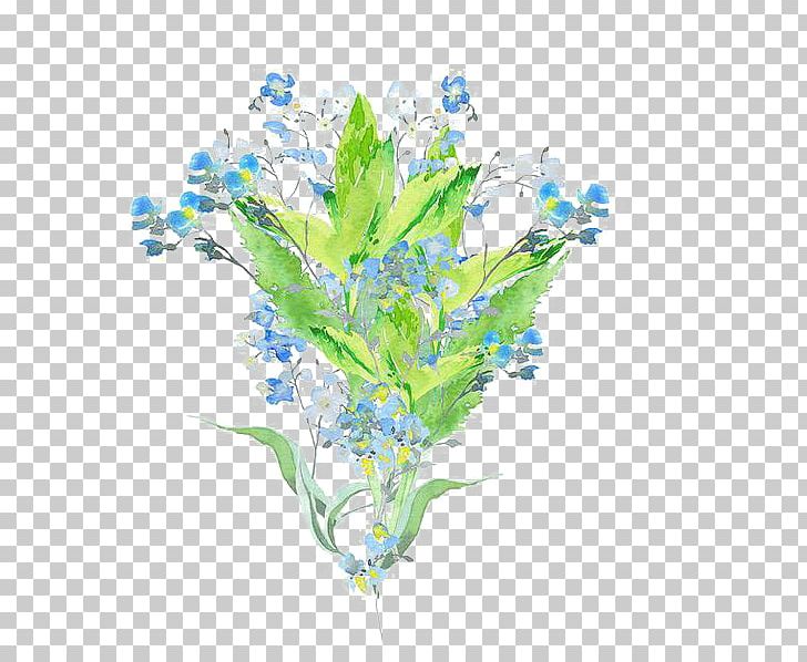 Flower Drawing Watercolor Painting PNG, Clipart, Blue, Blue Flower, Bouquet, Bouquet Of Flowers, Bouquet Of Roses Free PNG Download