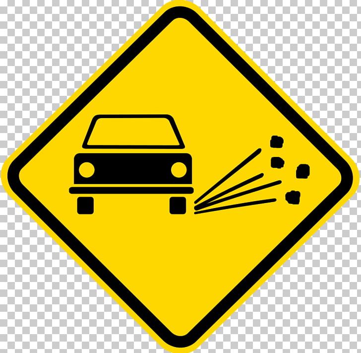 Traffic Sign Loose Chippings Warning Sign Road PNG, Clipart, Angle, Area, Gravel Road, Hazard, Line Free PNG Download