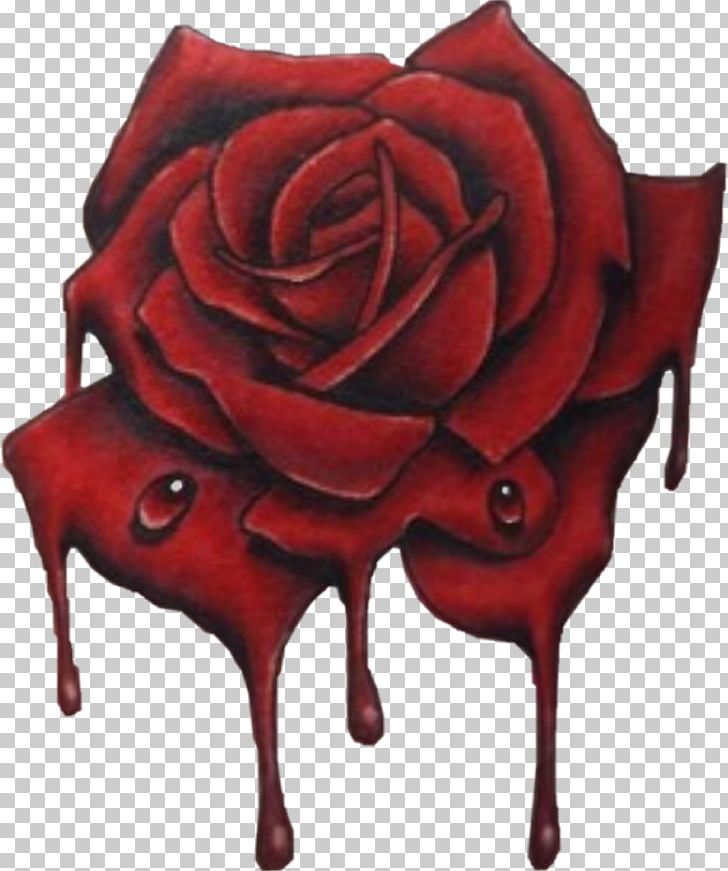 Garden Roses Tattoo Blood Red PNG, Clipart, Arm, Black Rose, Bleeding, Blood, Blood Red Free PNG Download