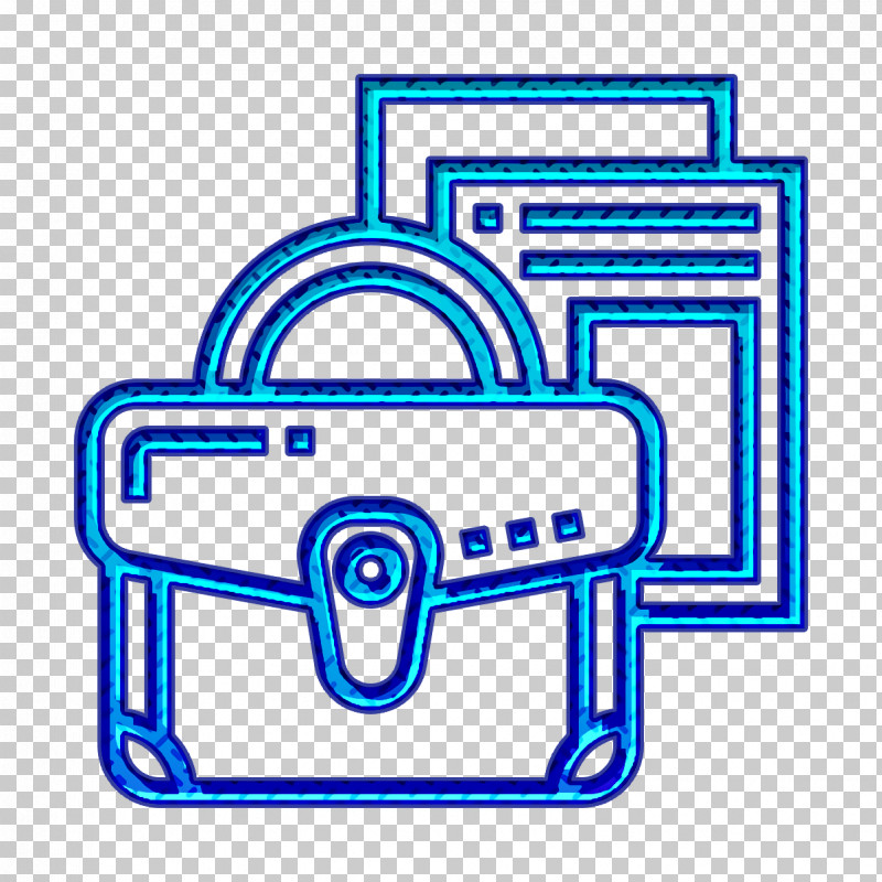 Work Icon Business Essential Icon Briefcase Icon PNG, Clipart, Briefcase Icon, Business Essential Icon, Electric Blue, Line, Symbol Free PNG Download