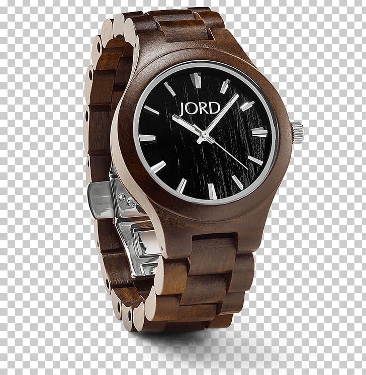 Watch Jord Wood Clock Strap PNG, Clipart, Bracelet, Brand, Brown, Clock, Clothing Accessories Free PNG Download