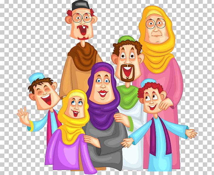 Muslim Family Islam PNG, Clipart, Arab Muslims, Cartoon, Child, Clip , Eid Alfitr Free PNG Download