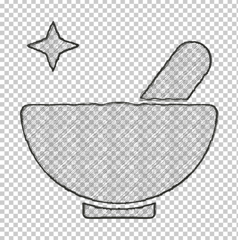 Tools And Utensils Icon Spa Bowl To Mix Treatments Ingredients Icon Spa Icon PNG, Clipart, Angle, Black, Geometry, Headgear, Line Free PNG Download