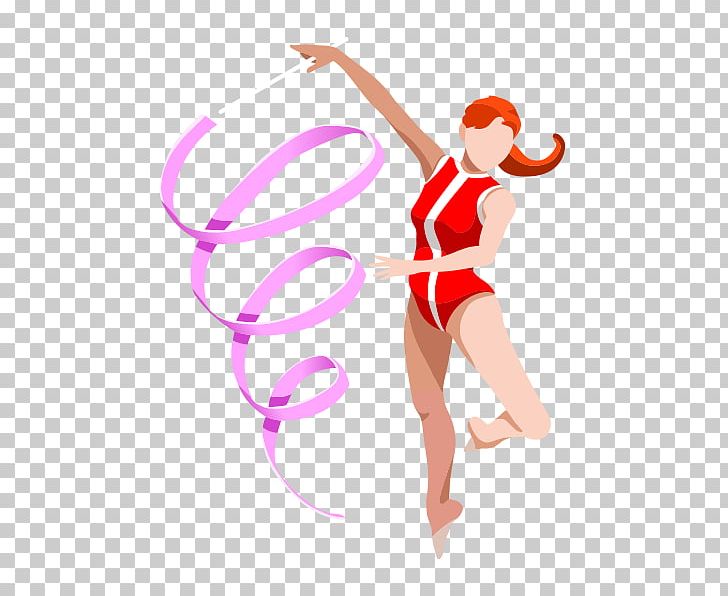 Rhythmic Gymnastics Sport Illustration PNG, Clipart, Arm, Art, Artistic Gymnastics, Athlete, Ballet Dancer Free PNG Download