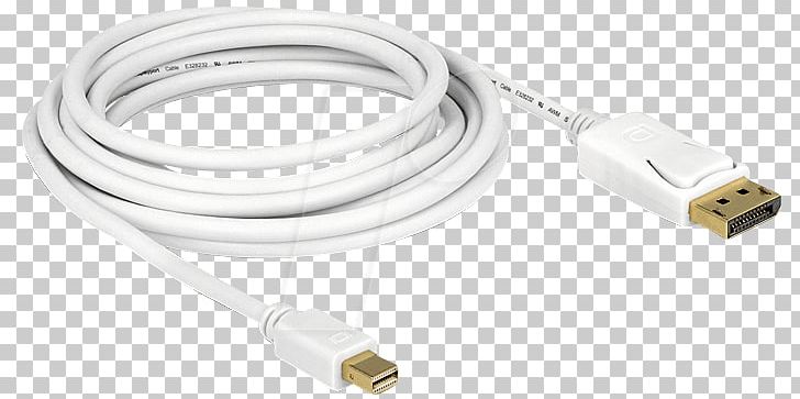 Serial Cable Electrical Cable Mini DisplayPort Coaxial Cable PNG, Clipart, 1 M, Adapter, Cable, Coaxial Cable, Data Transfer Cable Free PNG Download