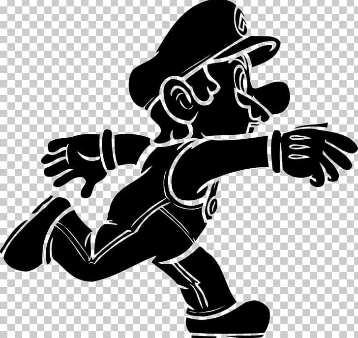 mario silhouette png