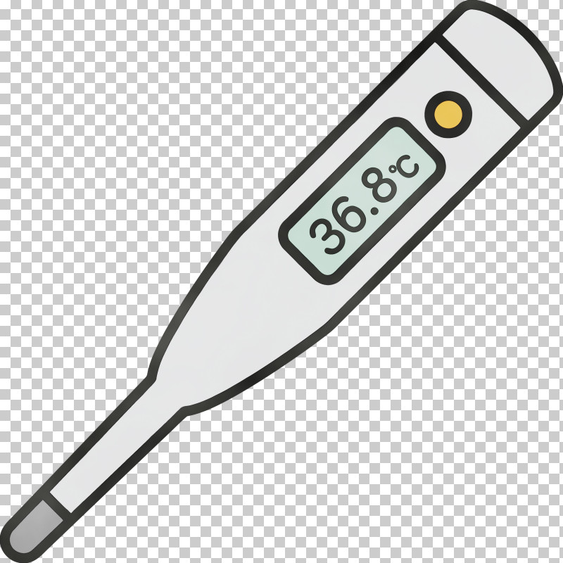 Medical Thermometer Tool PNG, Clipart, Medical Thermometer, Paint, Thermometer, Tool, Watercolor Free PNG Download