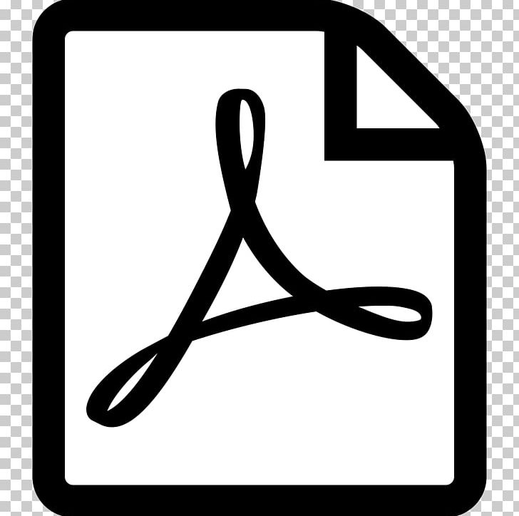 Portable Document Format Computer Icons PNG, Clipart, Adobe Acrobat, Adobe Systems, Area, Black And White, Brand Free PNG Download