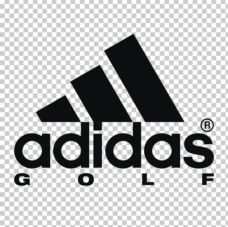 Logo Adidas Brand PNG, Clipart, Adidas, Adidas Golf, Angle, Black And White, Brand Free PNG Download