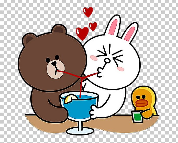 sticker line bear