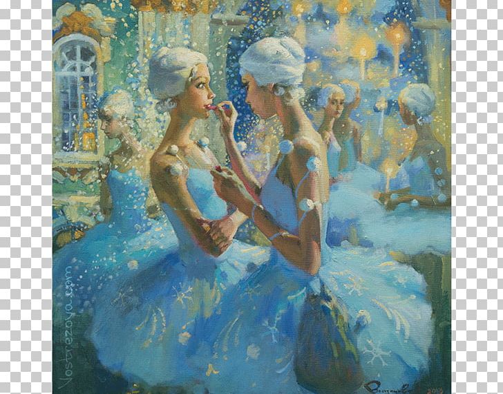 Painting The Sleeping Beauty Ballet Painter Art PNG, Clipart, Acrylic Paint, Art, Artwork, Ballet, Blue Free PNG Download