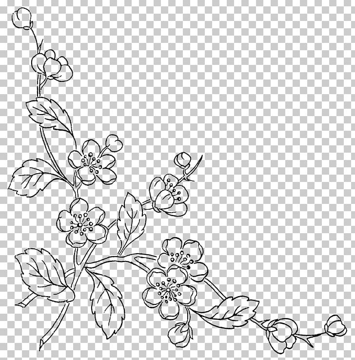 Sketch Of Flowers PNG, Clipart, Black And White, Branch, Cartoon, Design, Drawing Free PNG Download