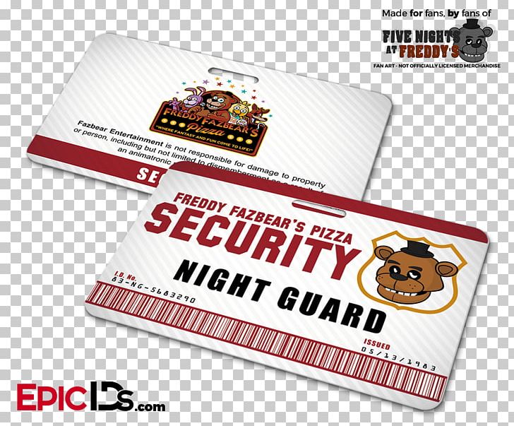 Freddy Fazbear's Pizzeria Simulator Five Nights At Freddy's: Sister Location Game Name Tag Animatronics PNG, Clipart,  Free PNG Download