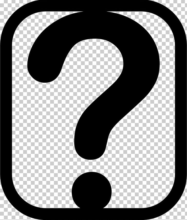 Question Mark Symbol Emoticon Meaning Full Stop PNG, Clipart, Area, Artwork, Black And White, Circle, Computer Icons Free PNG Download