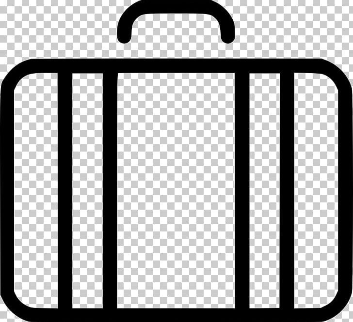 Baggage Computer Icons Travel Suitcase PNG, Clipart, Angle, Area, Bag, Baggage, Black And White Free PNG Download