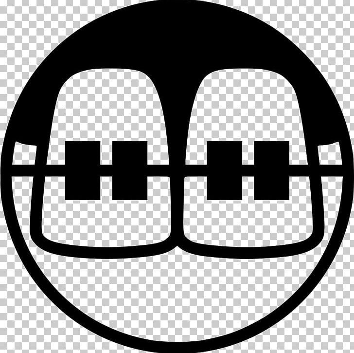 Dentistry Dental Braces Medicine Therapy Tooth PNG, Clipart, Area, Black And White, Braces, Brand, Circle Free PNG Download