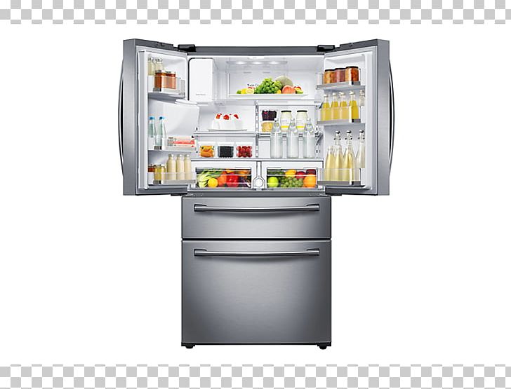 Refrigerator Samsung RF28HMEDB Freezers Door PNG, Clipart, Convenience, Cubic Foot, Door, Drawer, Electronics Free PNG Download