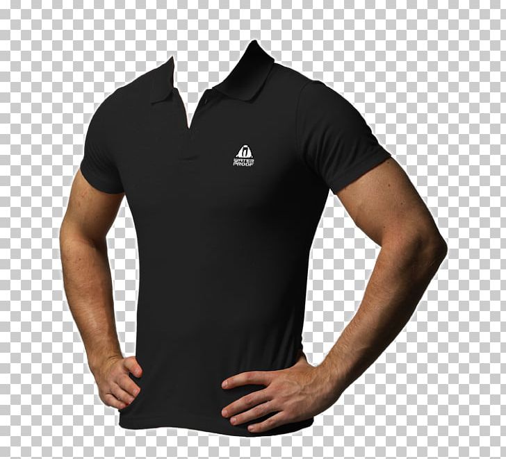 T-shirt Polo Shirt Tennis Polo Sleeve Logo PNG, Clipart, Active Shirt, Aqualung, Black, Black M, Brand Free PNG Download