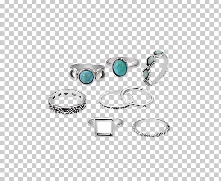 Turquoise Ring Silver Jewellery Bracelet PNG, Clipart, Body Jewelry, Bracelet, Clothing Accessories, Diamond, Diamond Simulant Free PNG Download