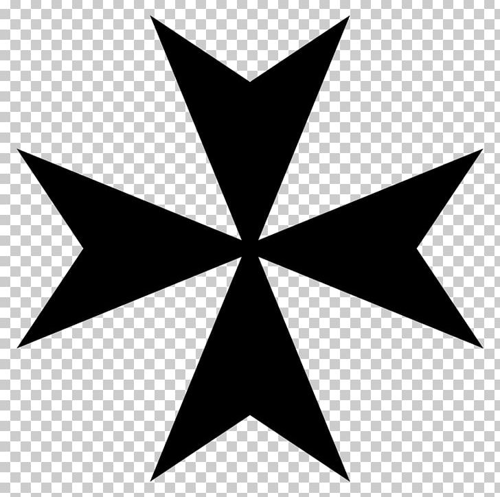 Maltese Cross Christian Cross Malta Symbol PNG, Clipart, Angle, Area, Black, Black And White, Chi Rho Free PNG Download