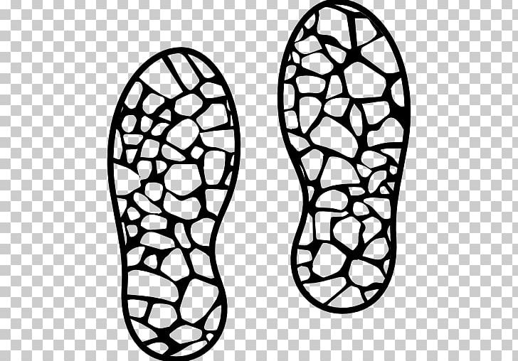 Shoe Footprint Footwear Fashion Computer Icons PNG, Clipart, Area, Black And White, Boot, Circle, Computer Icons Free PNG Download
