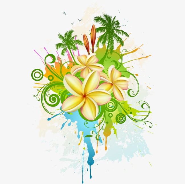 Tropical Elements PNG, Clipart, Abstract, Backgrounds, Computer Graphic, Creative, Decoration Free PNG Download