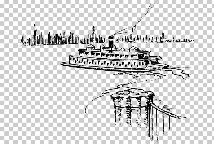 Ferry Architecture Watercraft Boat Sketch PNG, Clipart, Architecture, Artwork, Black And White, Boat, Boating Free PNG Download