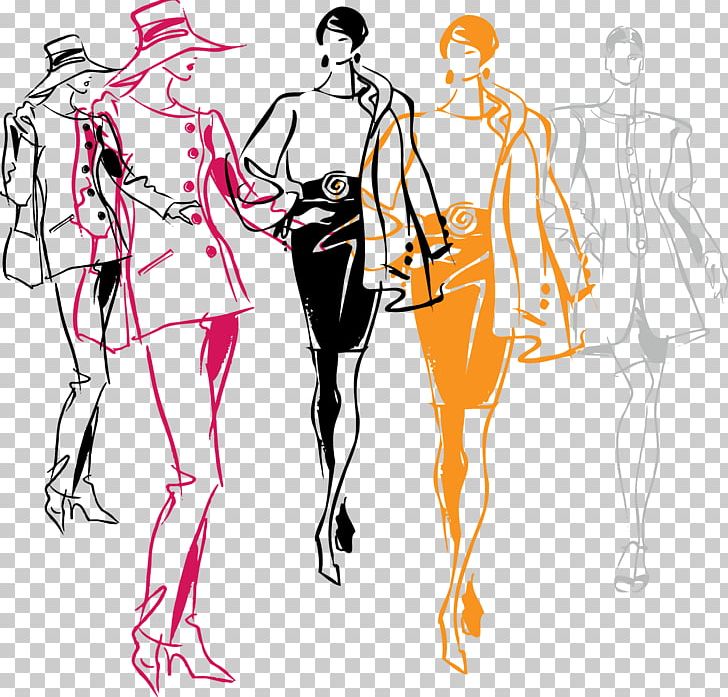 Drawing Magazine De Mode Vogue PNG, Clipart, Abstract Lines, Arm, Artwork, Beauty, Clothing Free PNG Download
