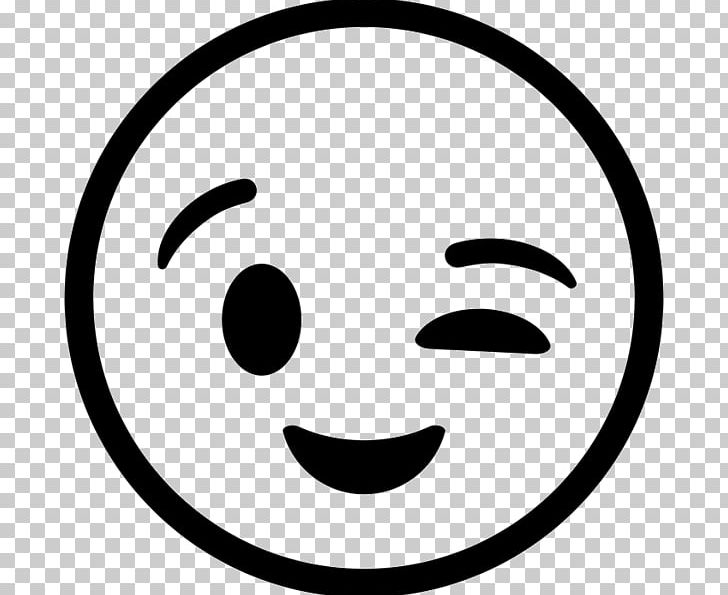 Smiley Wink Emoji Emoticon Rubber Stamp PNG, Clipart, Area, Black And  White, Circle, Emoji, Emoji Wink