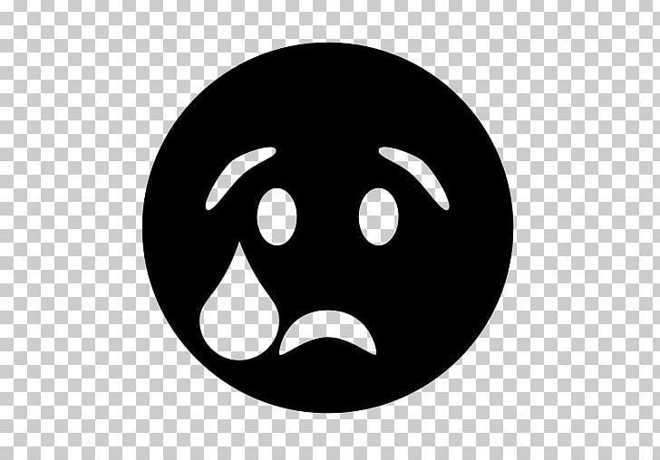 Computer Icons Sadness Emoticon Smiley PNG, Clipart, Black, Black And White, Circle, Clip Art, Computer Icons Free PNG Download