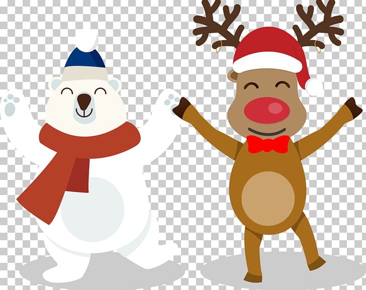 Rudolph Santa Claus Reindeer Christmas PNG, Clipart, Animals, Christmas Card, Deer, Encapsulated Postscript, Fictional Character Free PNG Download