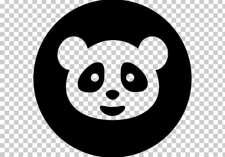Giant Panda Bear Computer Icons Symbol PNG, Clipart, Animals, Bear, Black, Black And White, Computer Icons Free PNG Download