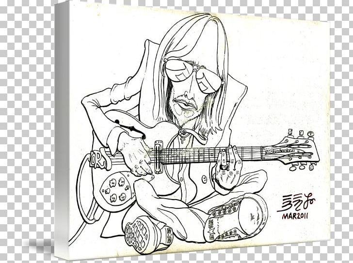 Tom Petty And The Heartbreakers Kind Sketch PNG, Clipart, Area, Arm, Art, Artwork, Black And White Free PNG Download
