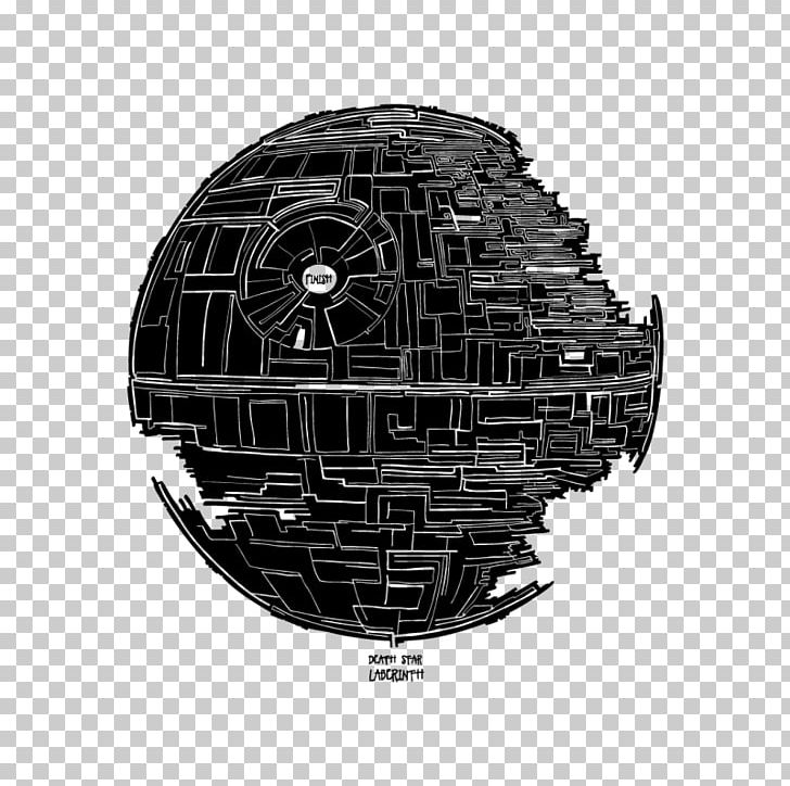 Death Star Anakin Skywalker Star Wars PNG, Clipart, Anakin Skywalker, Black And White, Circle, Death Star, Drawing Free PNG Download