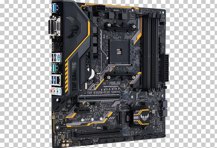 Socket AM4 ASUS AMD Ryzen AM4 DDR4 HDMI DVI VGA M.2 USB 3.1 MicroATX B350 Mother Motherboard DDR4 SDRAM PNG, Clipart, Advanced Micro Devices, Amd, Asus, Asus Tuf B 350 M Plus Gaming, Atx Free PNG Download