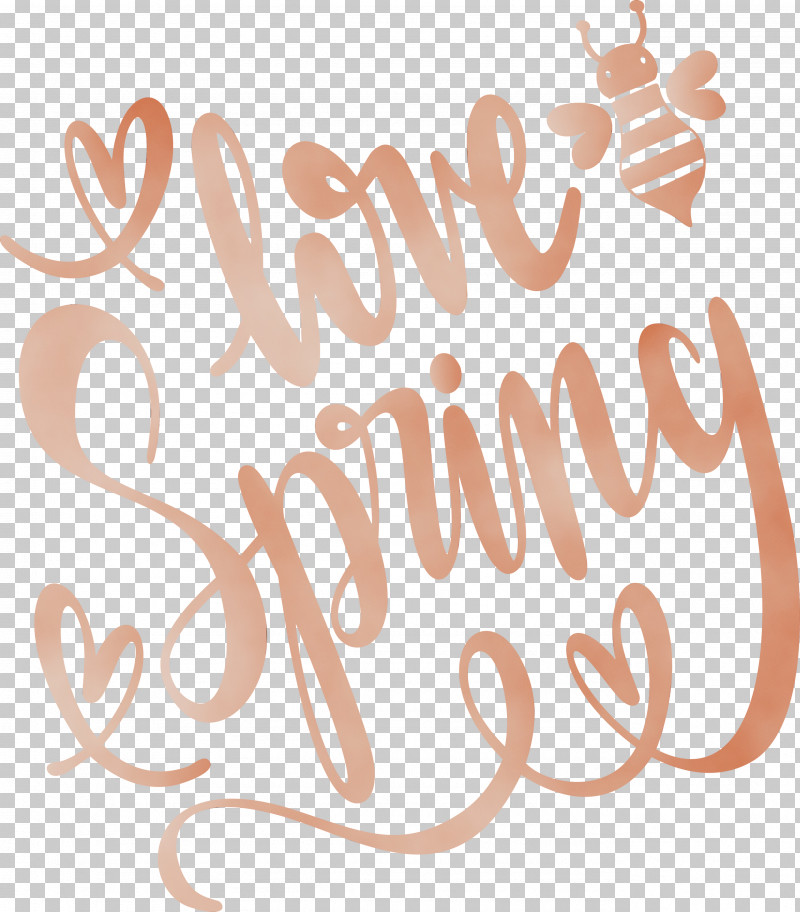 Text Font Calligraphy PNG, Clipart, Calligraphy, Hello Spring, Paint, Spring, Text Free PNG Download