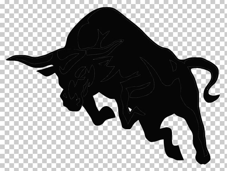 Bull Cattle PNG, Clipart, Animals, Black, Black And White, Bull, Carnivoran Free PNG Download