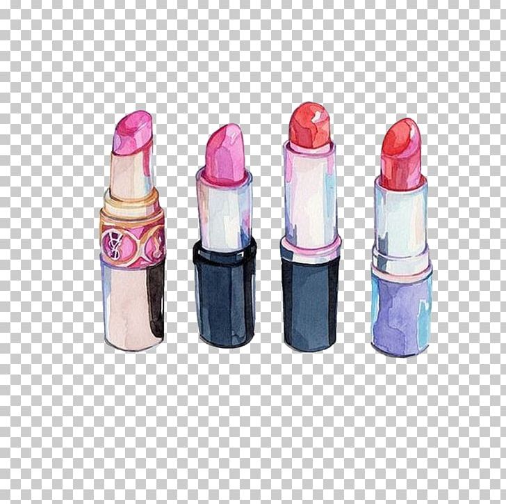 Chanel Lipstick Cosmetics Watercolor Painting Drawing PNG, Clipart, Color, Cosmetic, Cosmetics Vector, Delayering, Drawing Free PNG Download