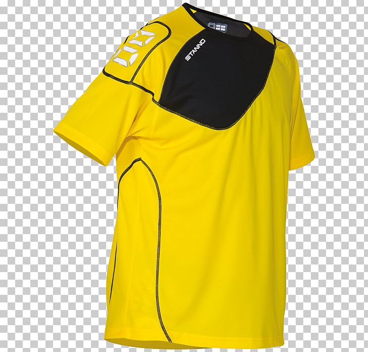 Sports Fan Jersey T-shirt Sleeve Tennis Polo PNG, Clipart, Active Shirt, Black Yellow, Clothing, Jersey, Polo Shirt Free PNG Download