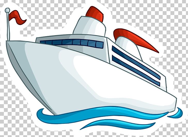 clipart ship in water