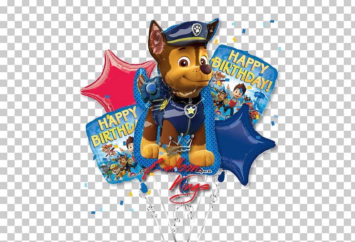 Mylar Balloon PAW Patrol: Chase To The Rescue Dog PNG, Clipart, Balloon, Birthday, Chase Bank, Chase From Paw Patrol, Dog Free PNG Download