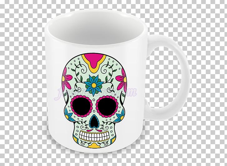Calavera Mexico Day Of The Dead Drawing PNG, Clipart, Bone, Calavera, Coffee Cup, Cup, Day Of The Dead Free PNG Download